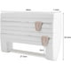 thumbnail image 3 of Dispensador de rollos de papel de cocina de diseño elegante que ahorra espacio, organizador de envoltura de plástico 4 en 1 montado en la pared con cortador afilado ergonómico para cocinas modernas, 3 of 5