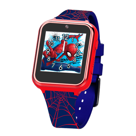 Marvel Spider-Man iTime Unisex Kids Interactive Smartwatch, 40 mm - Model# SPD4705LS