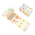 thumbnail image 1 of Rollos de cinta de Scrapbooking perlados de cinta de papel japonés Washi de fruta encantadora, 1 of 8
