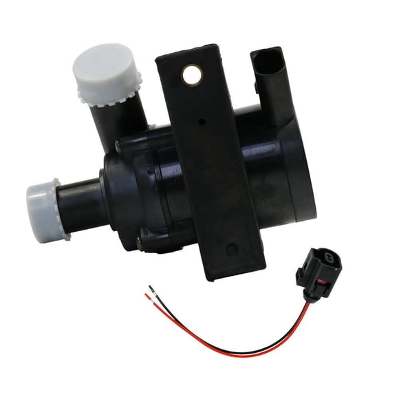 Black 2Pin Auxiliary Cooling Water Pump for SKODA, for AUDI A3 2004-2013 1K0965561J