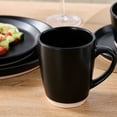 thumbnail image 3 of Stone + Lain Jules Stoneware Collection Dinnerware Set, 16-Piece Service for 4, Black, 3 of 6