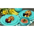 thumbnail image 5 of Calypso Basics, 6pc Melamine Bowl Set, Turquoise, 5 of 6