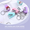 thumbnail image 4 of HUGFEGWE Heavy Duty Keychain 5 Pieces Mini Stapler, Tiny Office Stapler Small Keychain Staplers Hand Staplers Portable Desktop Stapler for Office Stapler DIY Tools UA824-19261, 4 of 9