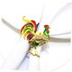 thumbnail image 5 of OUNONA 4Ud Decorativos De Metal Multicolor Para Servilletas En Cena Y Celebraciones, 5 of 7