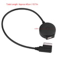 thumbnail image 3 of Audio AUX Cable  Universal Car Adapter for A1 A6L S5 Black 15.7 Inches, 3 of 7