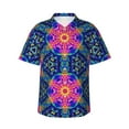 thumbnail image 2 of Picia Bright Turtles Gentle Cotton Regular Fit Short Sleeve Casual Hawaiian Shirt for Men-Medium, 2 of 8