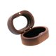 thumbnail image 5 of Caja de madera para guardar anillos, joyero, diseño rústico retro. Solt único, 5 of 9