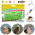 thumbnail image 1 of Cebo Artificial Falso Con Olor A Maíz Suave 100 Unidades para Pesca Trucha Y Carpa, 1 of 9