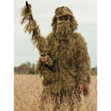 5-Piece Ghillie Suit Desert - Medium/Large (Best Ghillie Suit For Hunting)