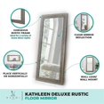 thumbnail image 2 of Home Imports Emporium Kathleen Deluxe Rustic Floor Mirror Antique Gray, 2 of 8