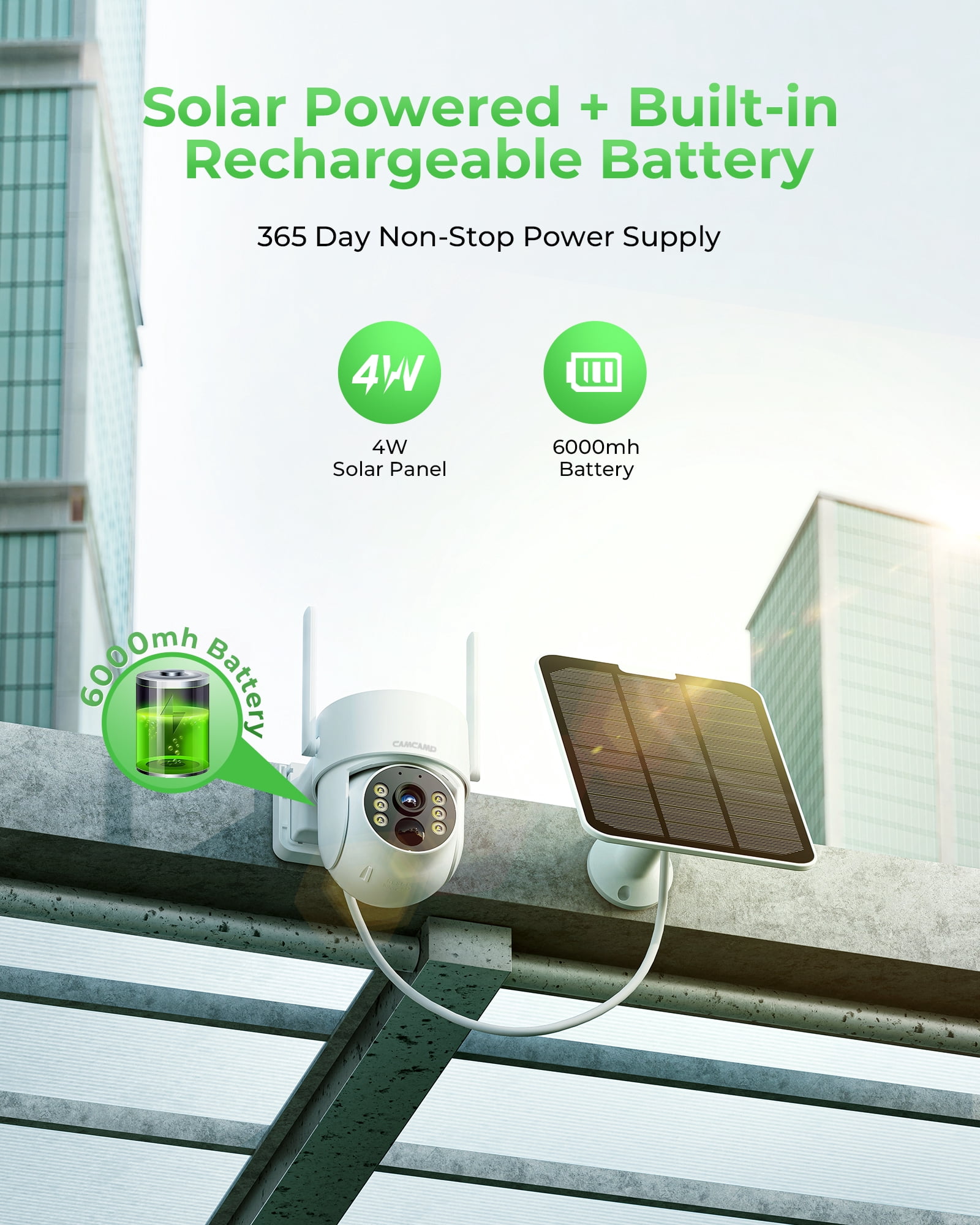 Toguard BC1027 Solar Security Camera