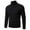 Black, variant on Leesechin Men's Turtle Neck Pullover Wool Blend Lightweight Cable-Knit Pullover Sweater