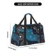 thumbnail image 3 of Balery Bohemian Turtle Bolsa de Gimnasio para Mujeres, Bolsa de Viaje con Bolsillo Húmedo, Bolsa de Fin de Semana para Mujeres, Bolsa de Viaje Resistente al Agua, 3 of 7