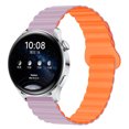 thumbnail image 1 of Adecuado para Huawei GT4/GT3/PRO Samsung watch4 correa de reloj de silicona de dos colores con bucle magnético de 20/22mm, 1 of 1