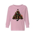 thumbnail image 1 of Awkward Styles Toddler Christmas Sweater Long Sleeve Toddler Christmas Shirt for Girls Boys Kitty Tree Sweater, 1 of 4