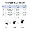 thumbnail image 2 of FITVALEN Women's Shapewear Cami with Built in Bra Tummy Control Tank Top V Neck Lace Shaper Camisoles, 2 of 7