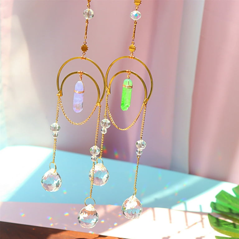 Faux hanging crystals outlet