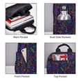 thumbnail image 4 of Naloa Chemistry Science Print Lightweight DayBackpack Suitable for school, work, shopping, travel, etc., 4 of 5