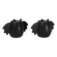 thumbnail image 2 of Black Bat Wings Silhouette Abstract Ghost Bats Ceramic Salt And Pepper Shakers, 2 of 9