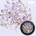 thumbnail image 3 of UPGRATOR Nail Stickers Con Diamantes Y Tachuelas Metalizadas Para De, 3 of 8