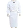thumbnail image 5 of Asgosdo Women Cowl V Neck Batwing 3/4 Sleeve Office Pencil Midi Sheath Dress, 5 of 5