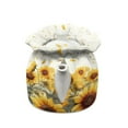 thumbnail image 5 of ZUXONGSY Sunflower Cat Tea Cozy Teapots Dust Cover with Elastic Band Tea Cozy for Teapot Insulated Teapot Cover to Keep Warm Portable for Home Kitchen Table Tea Party, 5 of 6