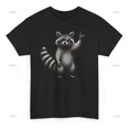 thumbnail image 1 of Camisetas con gráficos de Raccoon Rock para hombre ropa nueva en camisetas y camisetas de algodón para mujer Camiseta estampada Y2K ropa bonita y divertida, 1 of 7