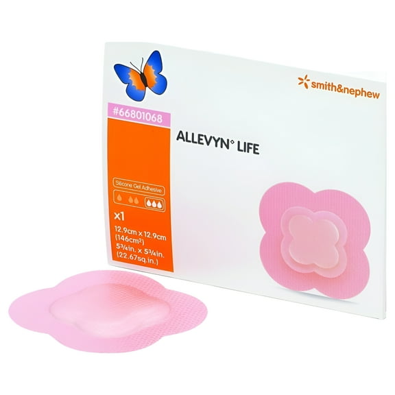 Allevyn 66801068 Life Foam Dressing, Box of 10