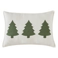thumbnail image 2 of Better Homes & Gardens, Holiday Tree Chenille Pillow, 18" x 18", 14" x 20'', Multi, 3 Pack, 2 of 6