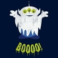 thumbnail image 2 of Men's Toy Story Halloween Squeeze Alien Boo Ghosts  Sweatshirt Navy Blue X Large, 2 of 4