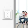 thumbnail image 6 of RKZDSR 300M WiFi Extender Signal Booster for Home - up to 5000 sq.ft Coverage, Wireless Internet Repeater - Long Range WiFi Booster and Signal Amplifier Ethernet Port, 6 of 7