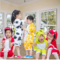 thumbnail image 3 of Pyjama en Coton Mignon à Motif Dessin Animé d'Été pour Enfants, Peignoir une Pièce TG, 3 of 5