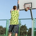 thumbnail image 5 of Xecao Funny Frogs print basketball shirt for both men and women, a unisex basketball jersey perfect for theme parties-Medium, 5 of 6