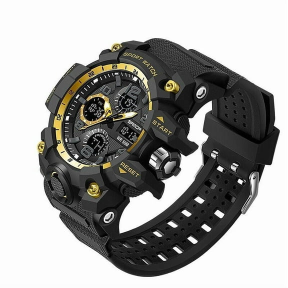 Explojoy Military Digital Watch – Waterproof Chronograph for Outdoor Sports and Tactical Use