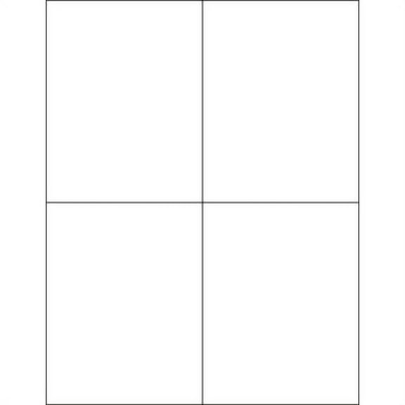 Tape Logic Laser Label,Rectangle,4 1/4x5 1/2",PK400 LL131