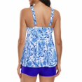 thumbnail image 4 of YDLCAFD Maillot de Bain Conservateur pour Femmes Grande Taille Angle Plat, 4 of 4