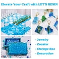 thumbnail image 5 of LET'S RESIN Crystal Clear Epoxy Resin Kit - 1:1 Ratio, Bubble-Free, Non-Yellowing for DIY Crafts, Jewelry, Tabletops, 5 of 7