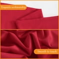 thumbnail image 3 of Ntbay Cotton Ultra Soft Body Pillowcase with Envelope Closure, Breathable and Smooth Body Pillow Cover, 20"x54", Red, 3 of 5