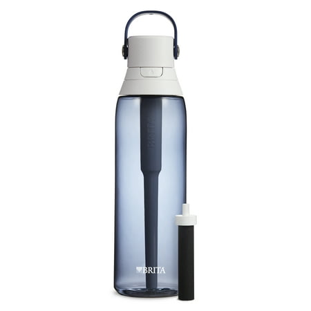 Brita 26 Ounce Premium Filtering Water Bottle with Filter BPA Free Night