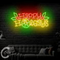 thumbnail image 2 of C-CRAFT Happy Holidays Neon Led Lights 35 inch for Christmas New Year Party Decor, 2 of 5