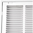 thumbnail image 5 of Accord ABRFWH2020 Return Filter Grille with 1/2-Inch Fin Louvered, 20-Inch x 20-InchDuct Opening Measurements, White, 5 of 6