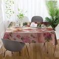 thumbnail image 6 of YAZAOO Square Tablecloth Tea Set with Cakes Roses Pattern Tableclothes, 6 of 9