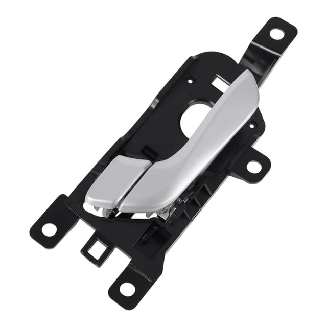 Mango de puerta interior del lado trasero izquierdo del pasajero para Hyundai Santa Fe 2013-2018, mango de puerta interior No.836102W000, tono negro plateado, 1 Pc