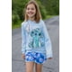 thumbnail image 5 of Sudadera con capucha Disney Lilo & Stitch French Terry Sudadera Azul 10-12, 5 of 7