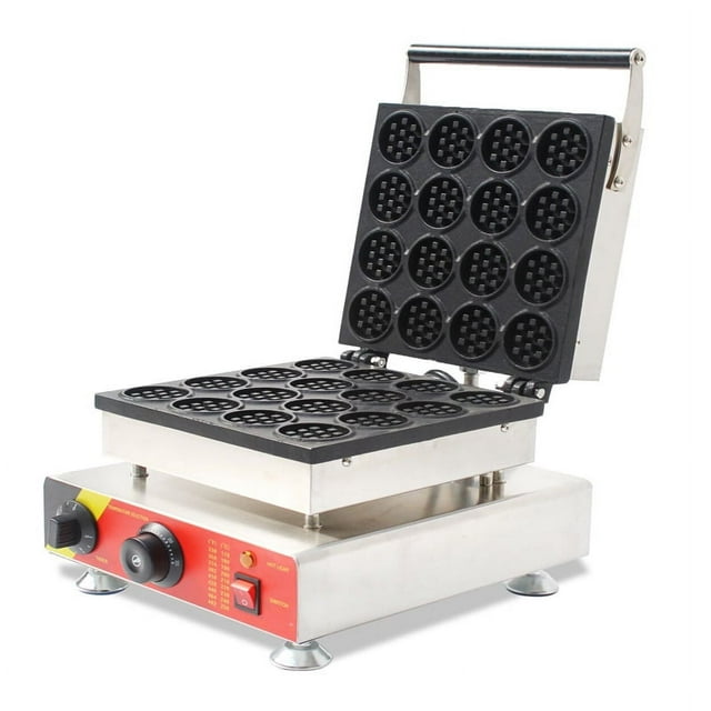 Electric Mini Round Waffle Maker Nonstick Waffle Maker Machine 110V