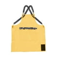 thumbnail image 3 of Tablier Imperméable pour Coiffeur, Tablier Multifonction Doux en TPU Robuste pour Fleurs Orange, 3 of 8