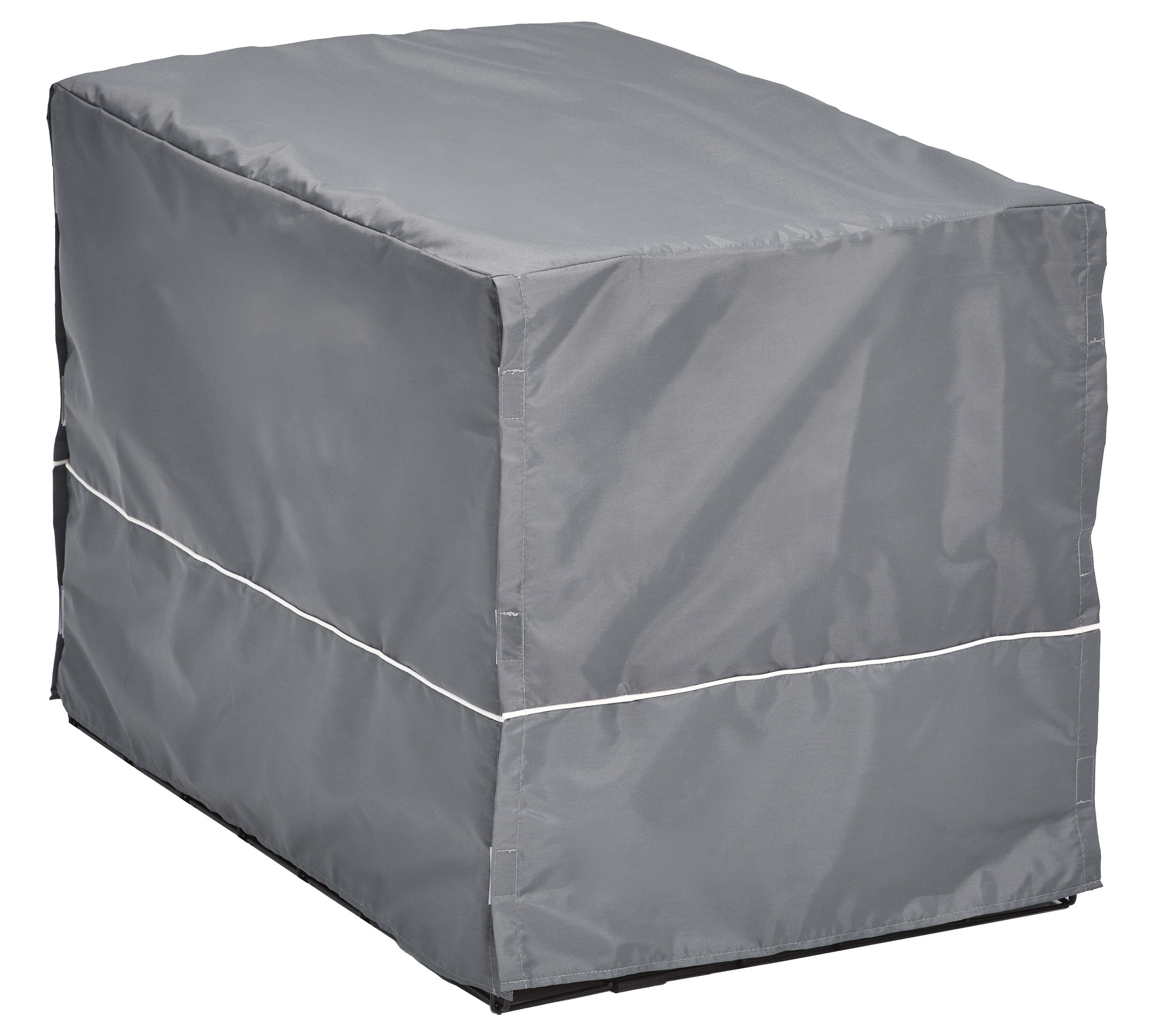 MidWest Homes for Pets New World Comfort Kit, Matching Dog Crate Cover & Bed, Fits 30’’ Crate, Gray