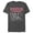 Charcoal, variant on Netflix Men's Stranger Things Title Logo Faded  Graphic T-Shirt
