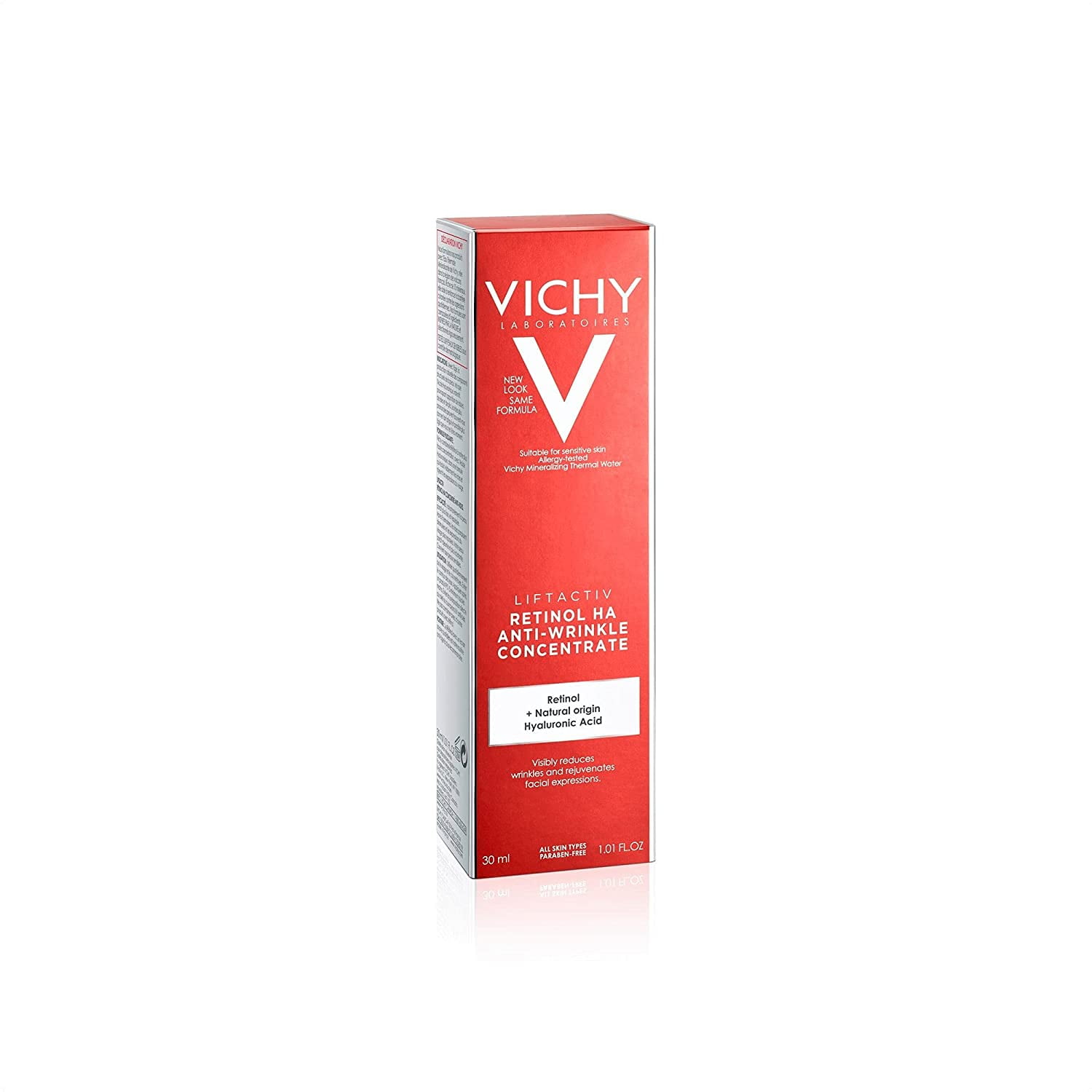 Vichy LiftActiv Retinol HA Anti-Wrinkle Concentrate Retinol Serum with Acid, Plumps to Reduce Signs Aging, 1.01 Oz *EN - Walmart.com