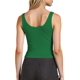 thumbnail image 5 of Blusa corta de 2 piezas AURUZA sin mangas con espalda cruzada XL, blanco y verde, 5 of 7